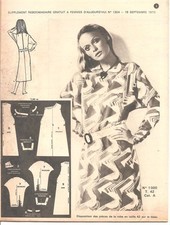 COUTURE PATTERN soft dress very current size 42