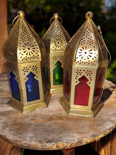 Bougeoirs lanterne marocaine