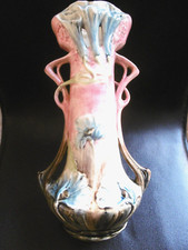 VASE ANCIEN Faïence Art