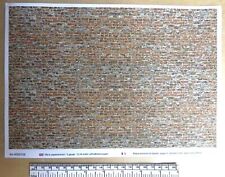 Papier auto-adhésif brique