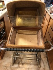 GESSLEIN ORIGINAL PANORAMA PRAM BABY CARRIAGE C 1960