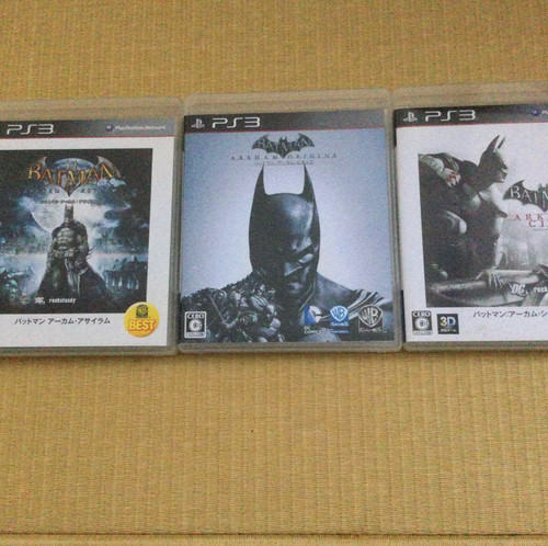 Lot ps3 batman - 3, city