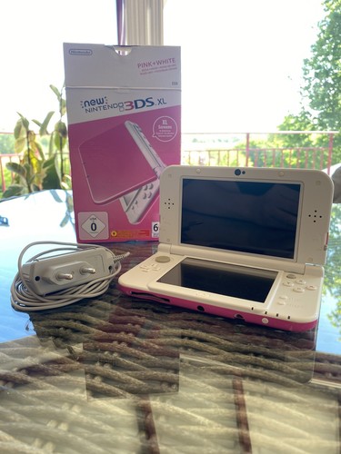 New 3ds pink white boite - new, xl