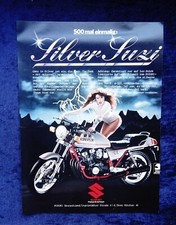 Suzuki GSX 750E "Silver Suzi", Original 1981 Advertising