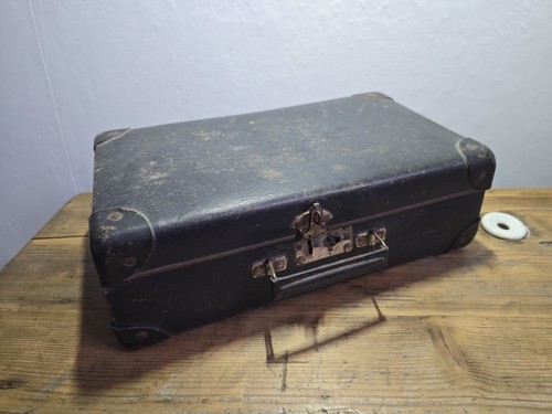 Valise rigide vintage - , noire