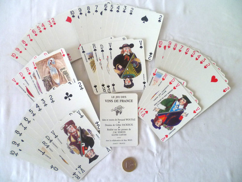 Ancien jeu cartes jm - ancien, 52