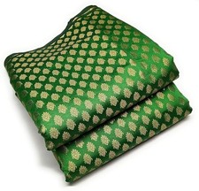 Matière robe indienne brocart