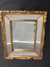 Très beau Miroir Bois Doré Ancien