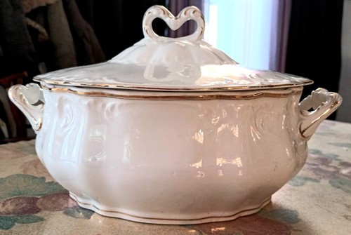 Grande soupiere porcelaine - soupiere,