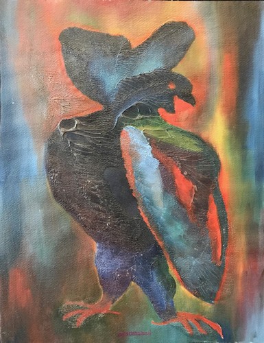 Art contemporain oiseau - contemporain, l'oiseau