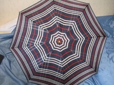 Parapluie pliant Burberry bleu