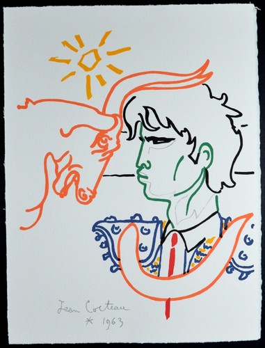 Superbe lithographie jean - superbe,