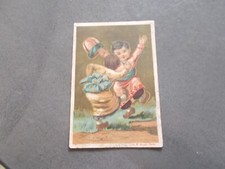 CHROMO.PUBLICITE.SUPERIEURES SHOES.PARIS.ENFANTS.