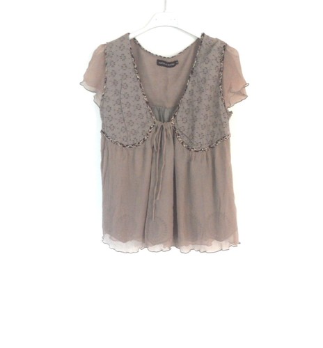 Haut antik batik blouse beige - antik,