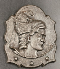 Plaque decoration fonte - plaque, en