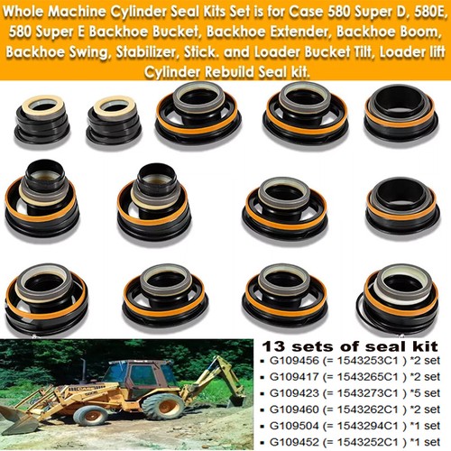 Hydraulic cylinder seal - seal, kit
