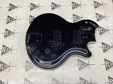 1963 Supro Coronado II USA Electric Guitar Body Black