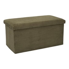 Banc Coffre Pliable Côtelé