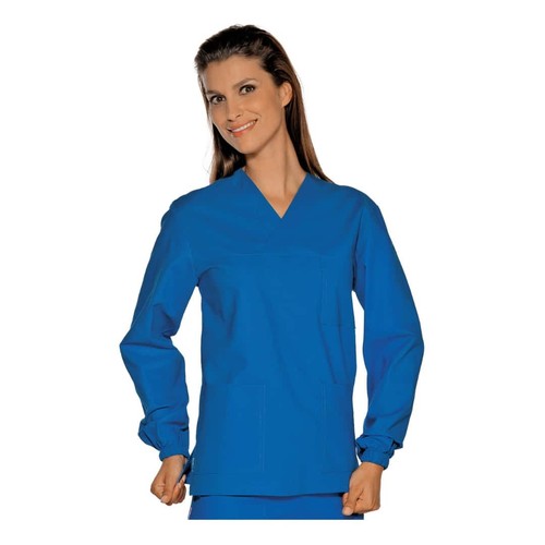 Blouse médicale unisexe - col, v