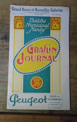 Ancien programme theatre - programme,