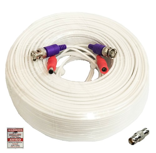 100ft cctv bnc video power - 4k,