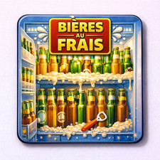 MAGNET FRIGO BIÈRE –