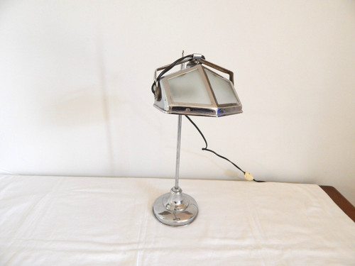 Ancienne lampe bureau art - lampe,