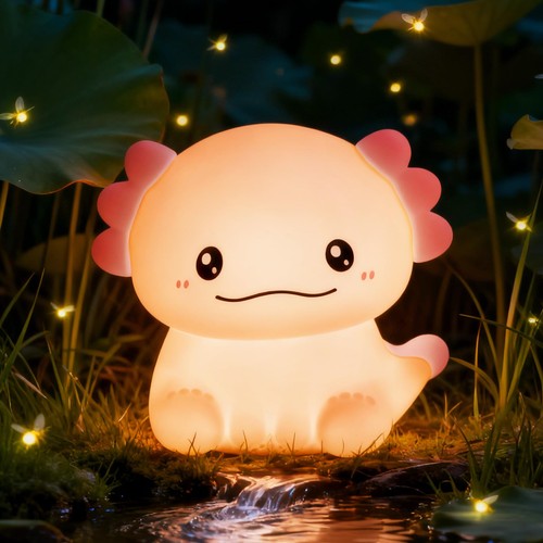 Veilleuse axolotl led - veilleuse, rgb