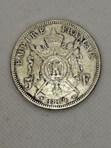 Pièce francs en - de,