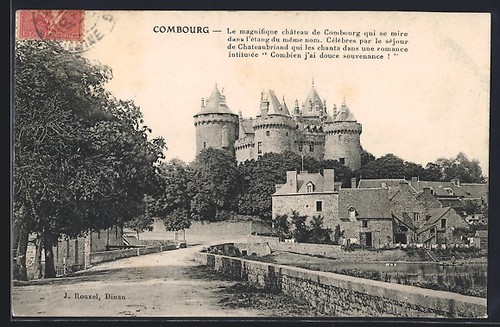 Cpa combourg magnifique - combourg,,