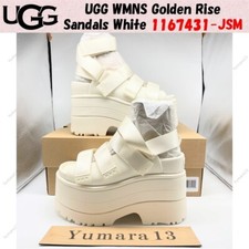Sandales UGG WMNS Golden Rise blanches 1167431-JSM pour femmes