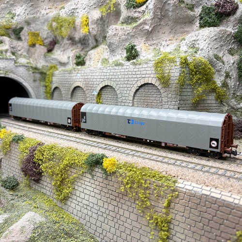 Coffret wagons à bâche - 2,