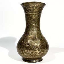 antique Vase dinanderie laiton