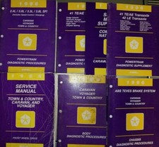 Lot de 7 manuels d'entretien