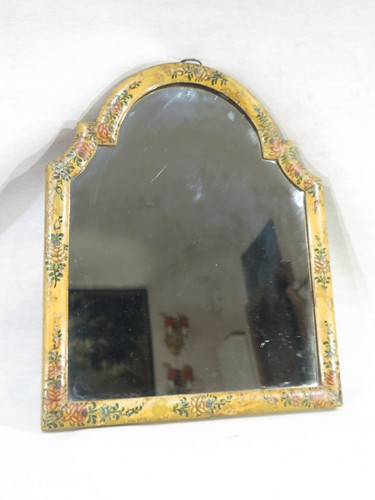 Ancien miroir bois laque - miroir,