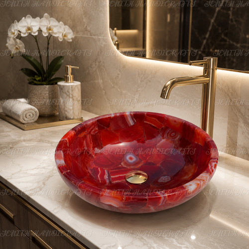 évier récipient agate - de,