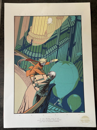 Schuiten serigraphie les - schuiten,