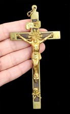 Superbe GRANDE CROIX PECTORALE