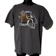 Vintage Dave Chapelle 2004 Comedy Central Chapelle’s Show Promo Tee Shirt Large