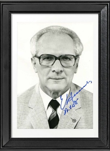Erich honecker autographe ddr - erich,