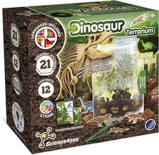 Science4you Dinosaur Terrarium Kit - Make Your Own Terrarium, Glow in the Dark D