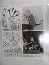 THE ADVENTURES OF TINTIN (Cartoon) 1991 Press Photo
