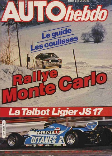 Auto hebdo 250 11 1981 - auto, 22/11/1981