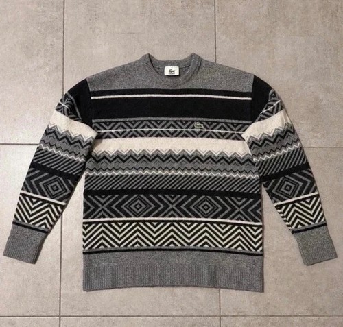 Pull lacoste vintage laine - pull,