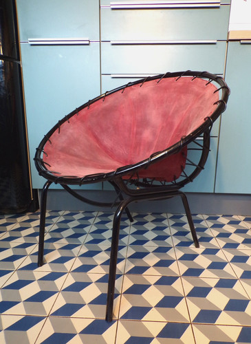 Fauteuil balloon vintage - fauteuil, hans