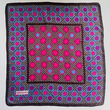 Foulard en soie Design pop