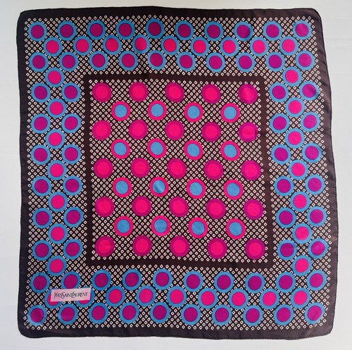 Foulard soie design pop - en,