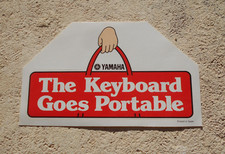 Yamaha The Keybord Goes Portable: Sticker!