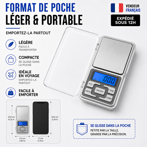 Balance précision poche - précision,