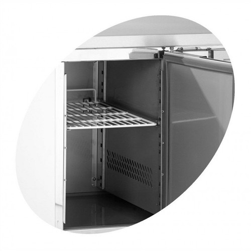 Saladette inox réfrigérée